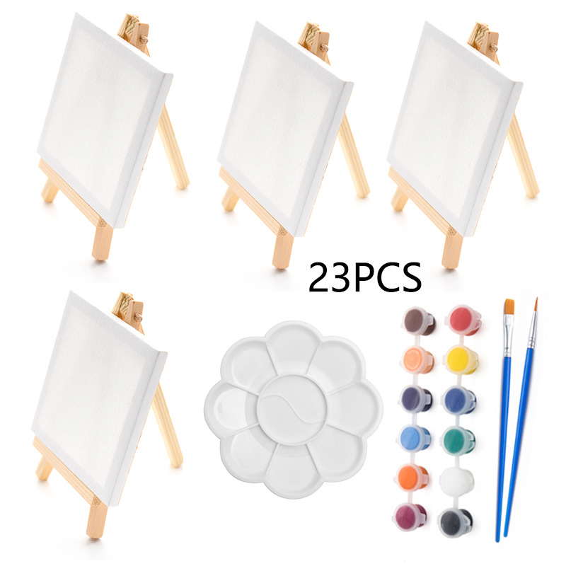 Kids Art Easel - Набор для рисования из 23 предметов: