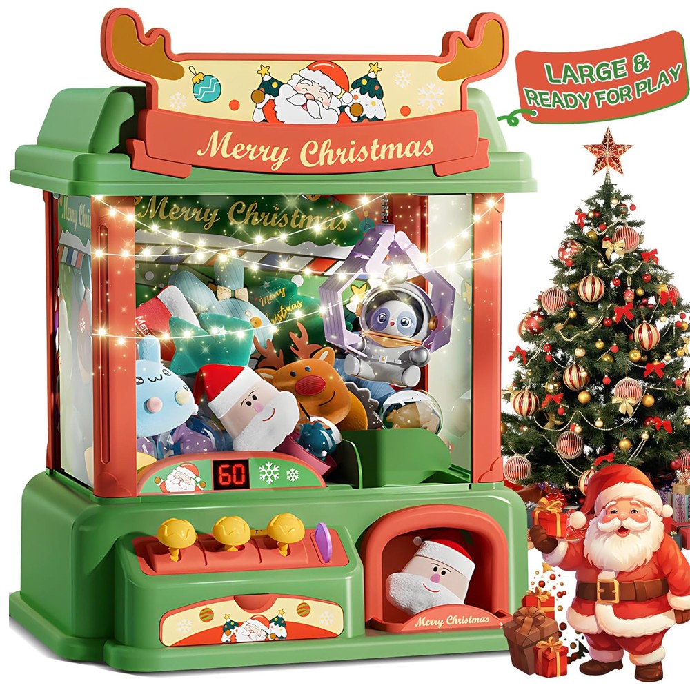 Kids Toys Vending Machine - Рождественский автомат коготь для детей, мини