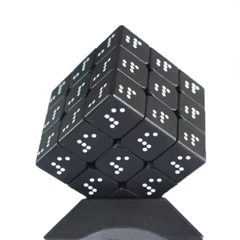 Kids Toys Unique - Braille Speed Cube 3x3x3 развивающие игрушки-головоломки