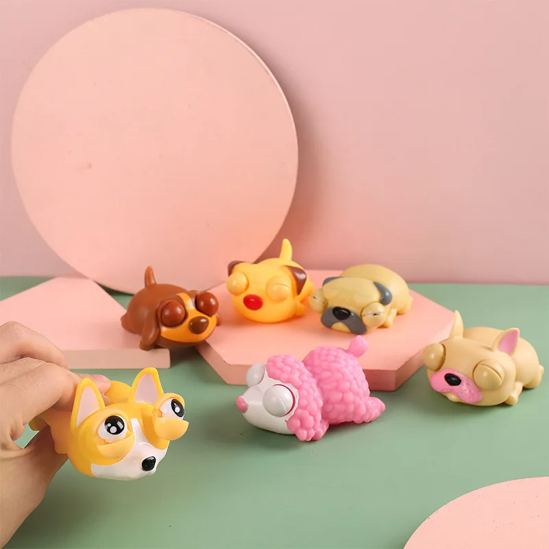 Kids Toys Dog - Креативная забавная игрушка-антистресс «Рассыпавшийся глаз» для