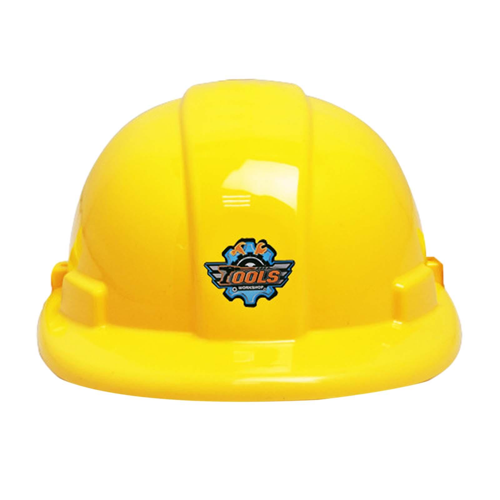 Kids Toys Yellow - Детская строительная шапка, игрушечный рабочий шлем,