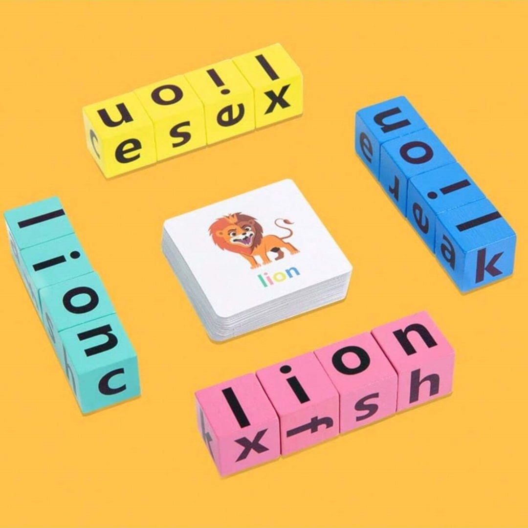 Kids Toys Lego - Детская настольная игра для изучения алфавита,