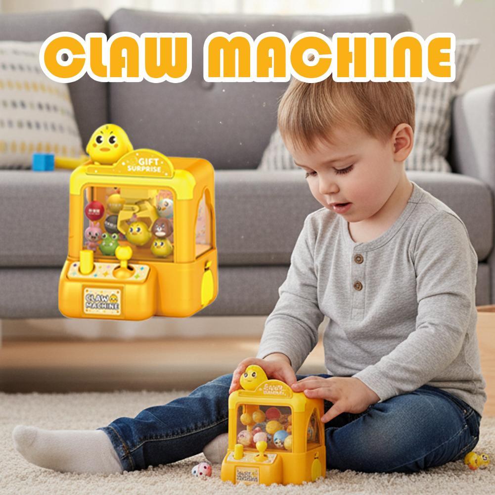 Kids Toys Vending Machine - Милый электронный игровой автомат-хватайка для игрушек,