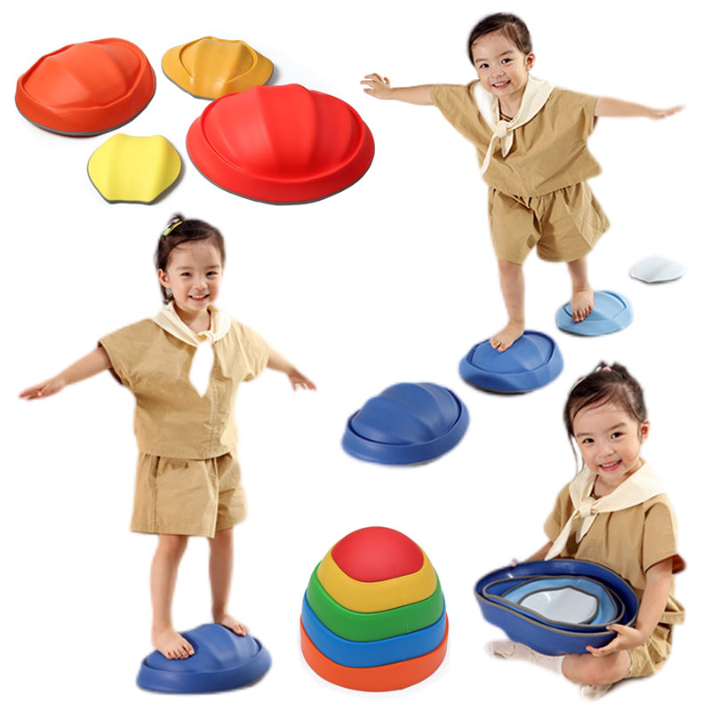 Kids Toys Learning - Балансирующие ступеньки, детские нескользящие текстурированные поверхности,