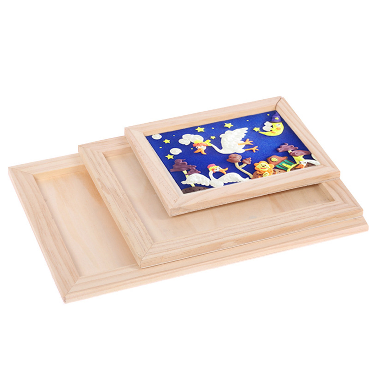 Kids Art Easel - Набор из 2 деревянных рамок для