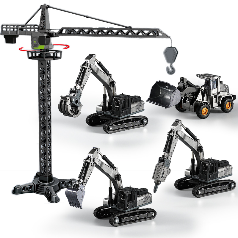 Kids Toys Unique - 1:70 5 стилей мини черный сплав