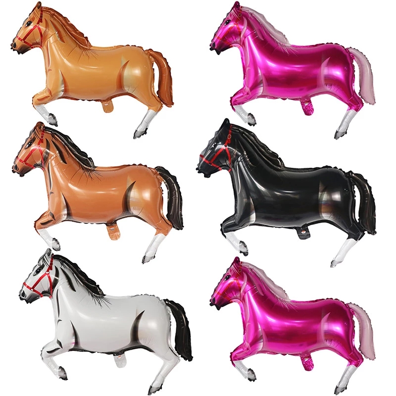 Kids Toys Horse - Фольгированные воздушные шары с большой лошадью,