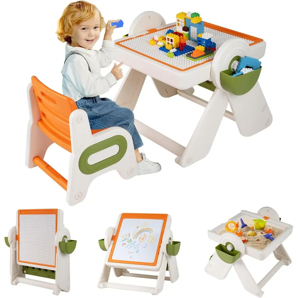 Kids Art Easel - Регулируемый по высоте художественный мольберт с