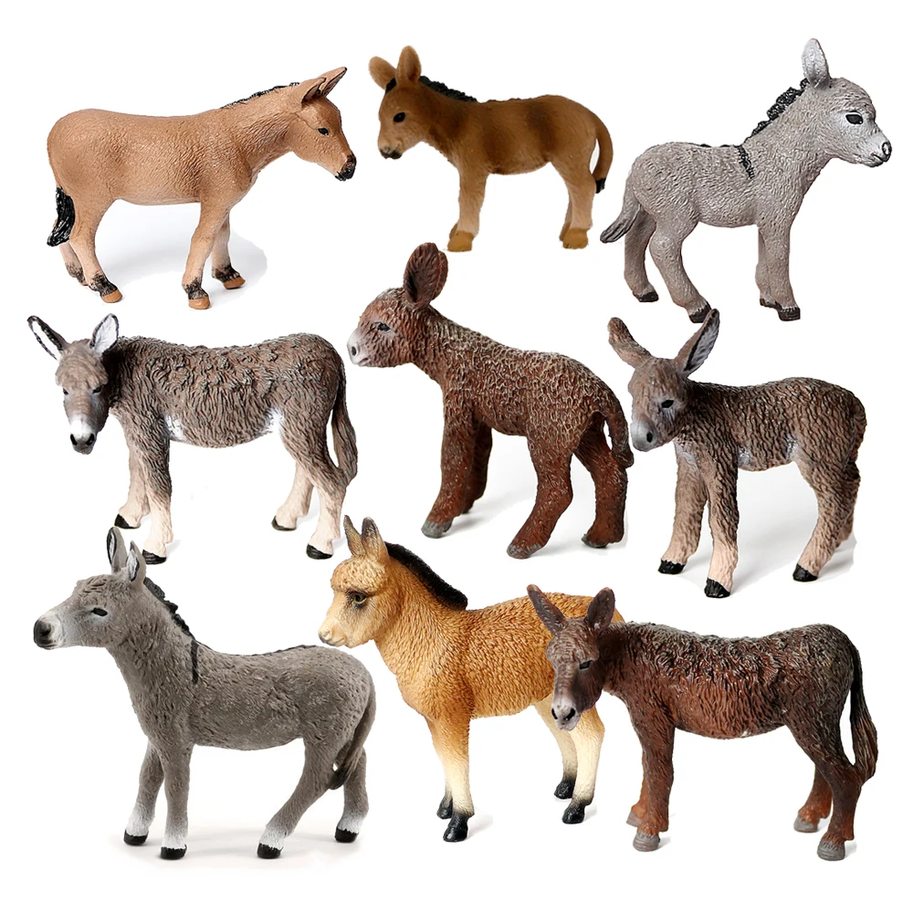 Kids Toys Horse - Модель осла, игрушки, фигурки животных, фигурки