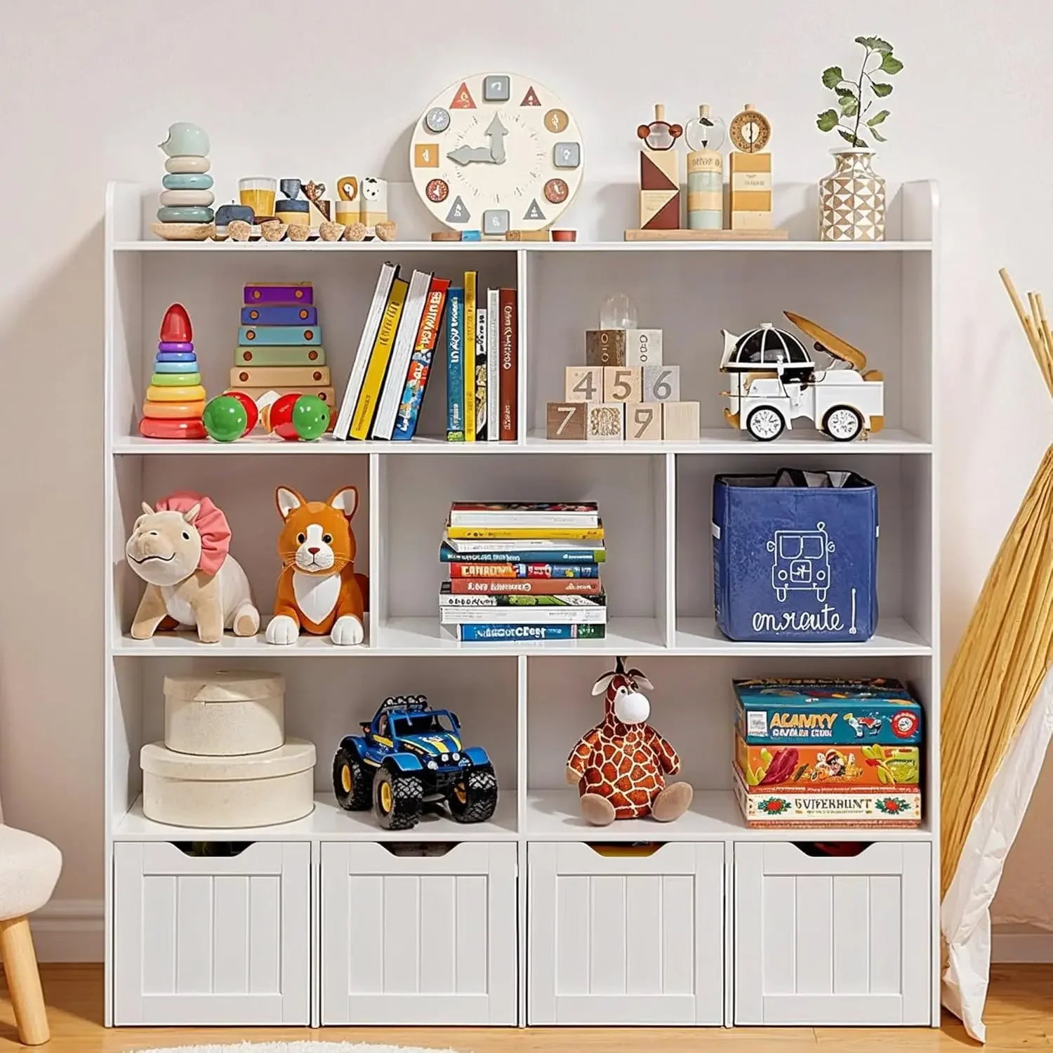 Детский шкаф для хранения игру – обзор и цена Kids Toys Drawers
