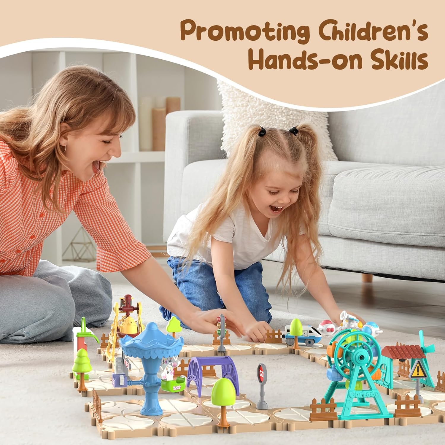 Набор для сборки DIY-трека для – обзор и цена Kids Toys Learning