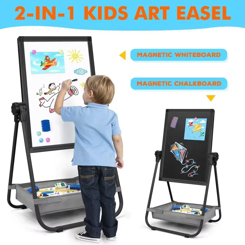Магнитный художественный мольб – обзор и цена Kids Art Easel