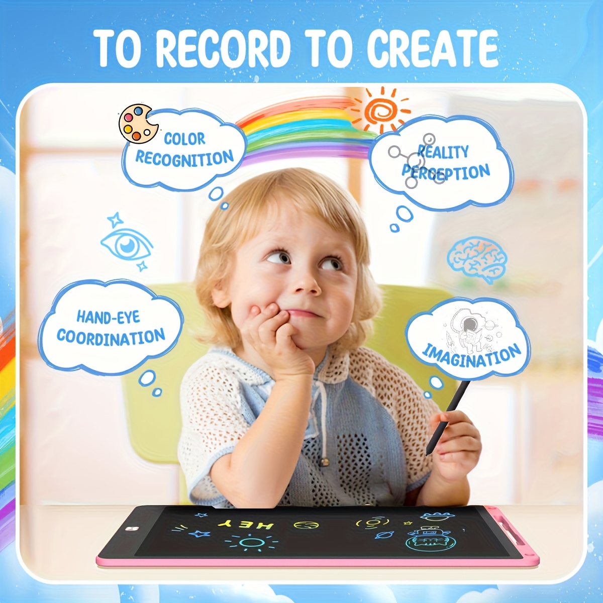 30 шт. 8,5-дюймовые ЖК-планшет – обзор и цена Kids Toys Learning