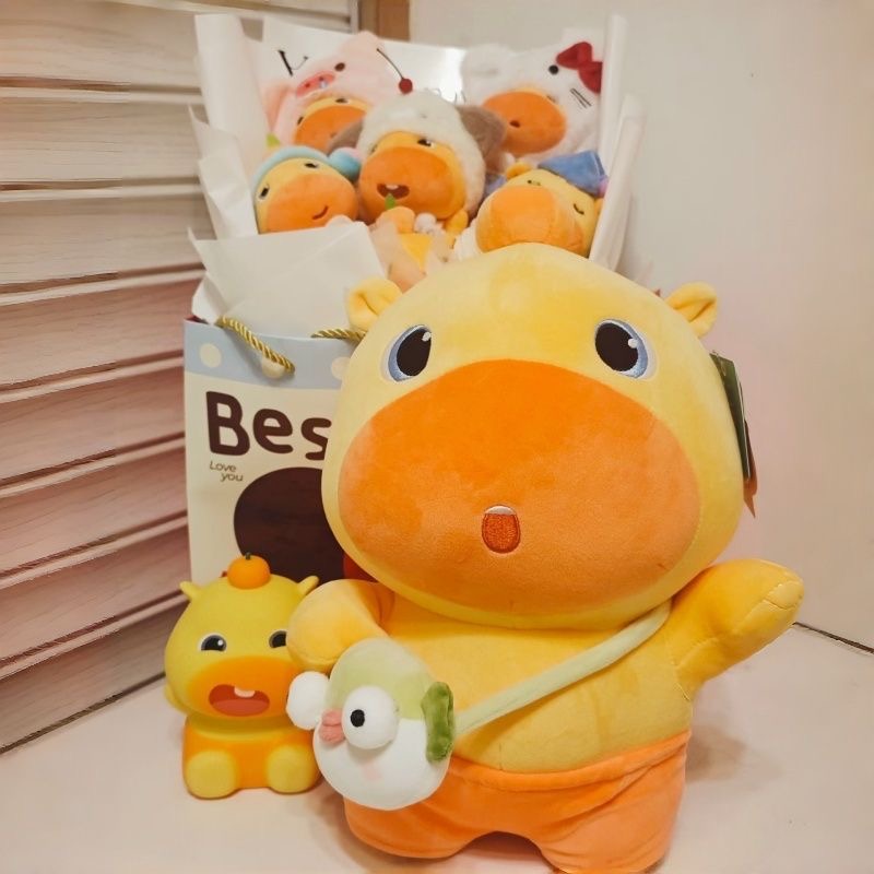 Милый желтый плюшевый набор с  – обзор и цена Kids Toys Yellow