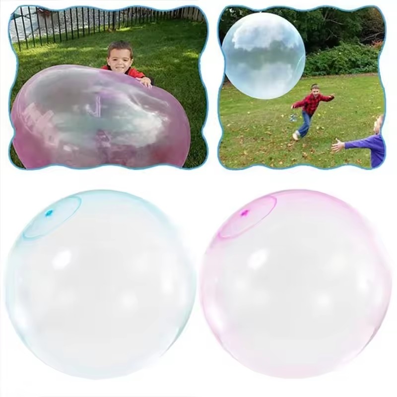 Надувной резиновый мяч-пузырь  – обзор и цена Bubble Machine Outdoor