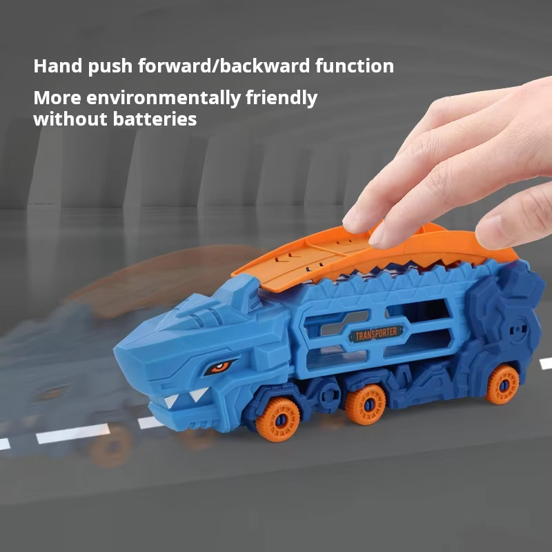 Транспортный грузовик-динозавр – обзор и цена Kids Toys Unique
