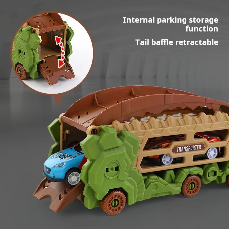 Транспортный грузовик-динозавр – обзор и цена Kids Toys Unique