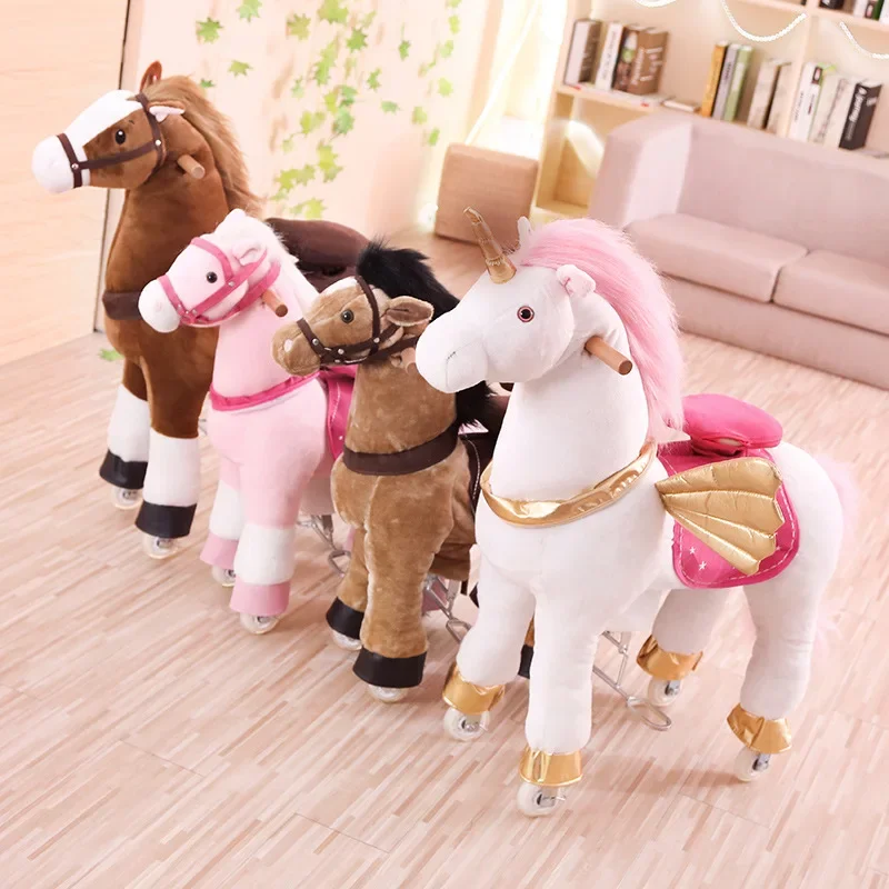 Многоцветная прыгающая лошадь, – обзор и цена Kids Toys Horse