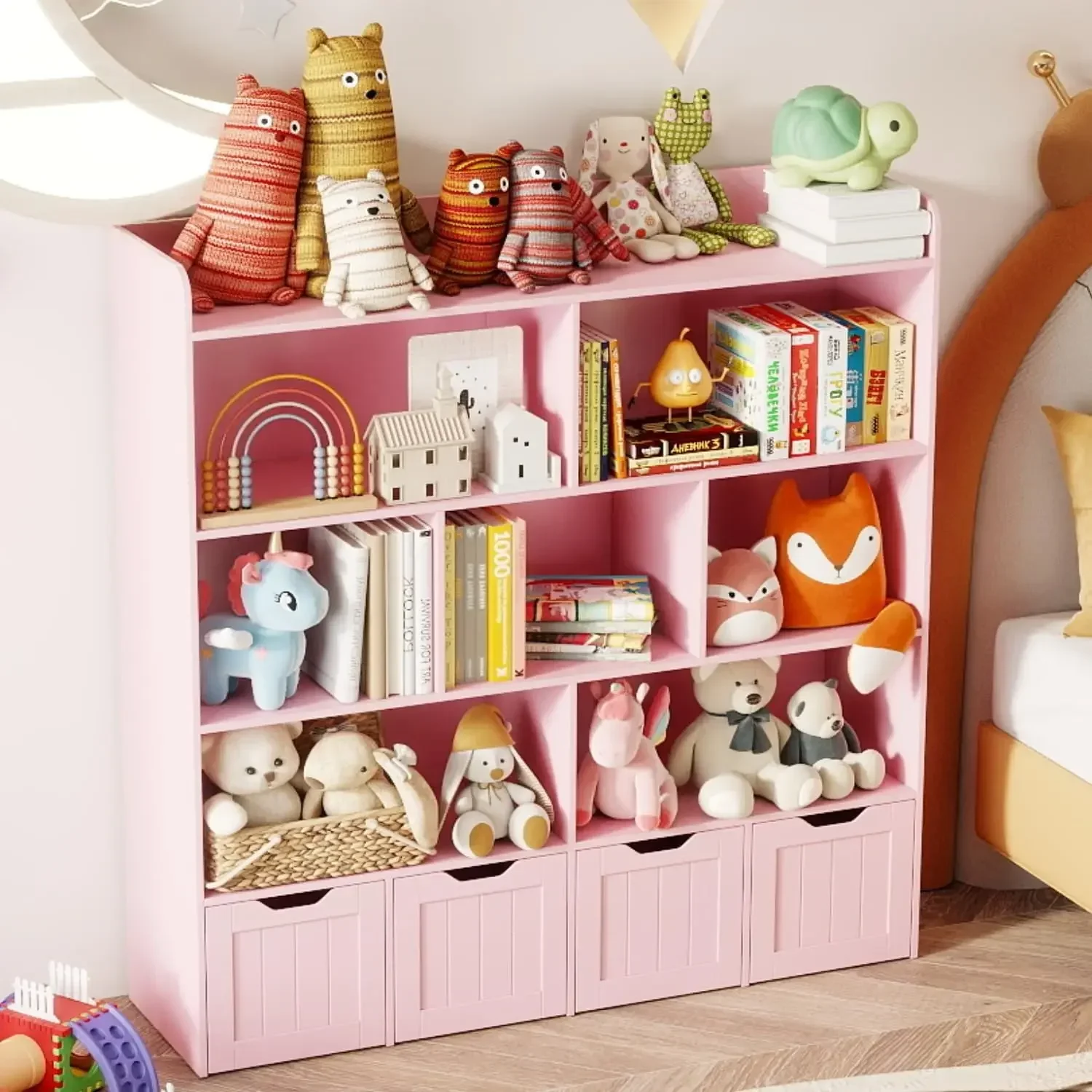 Детский шкаф для хранения игру – обзор и цена Kids Toys Drawers