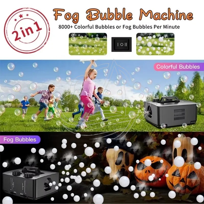 Портативная машина для дымовых – обзор и цена Bubble Machine Outdoor