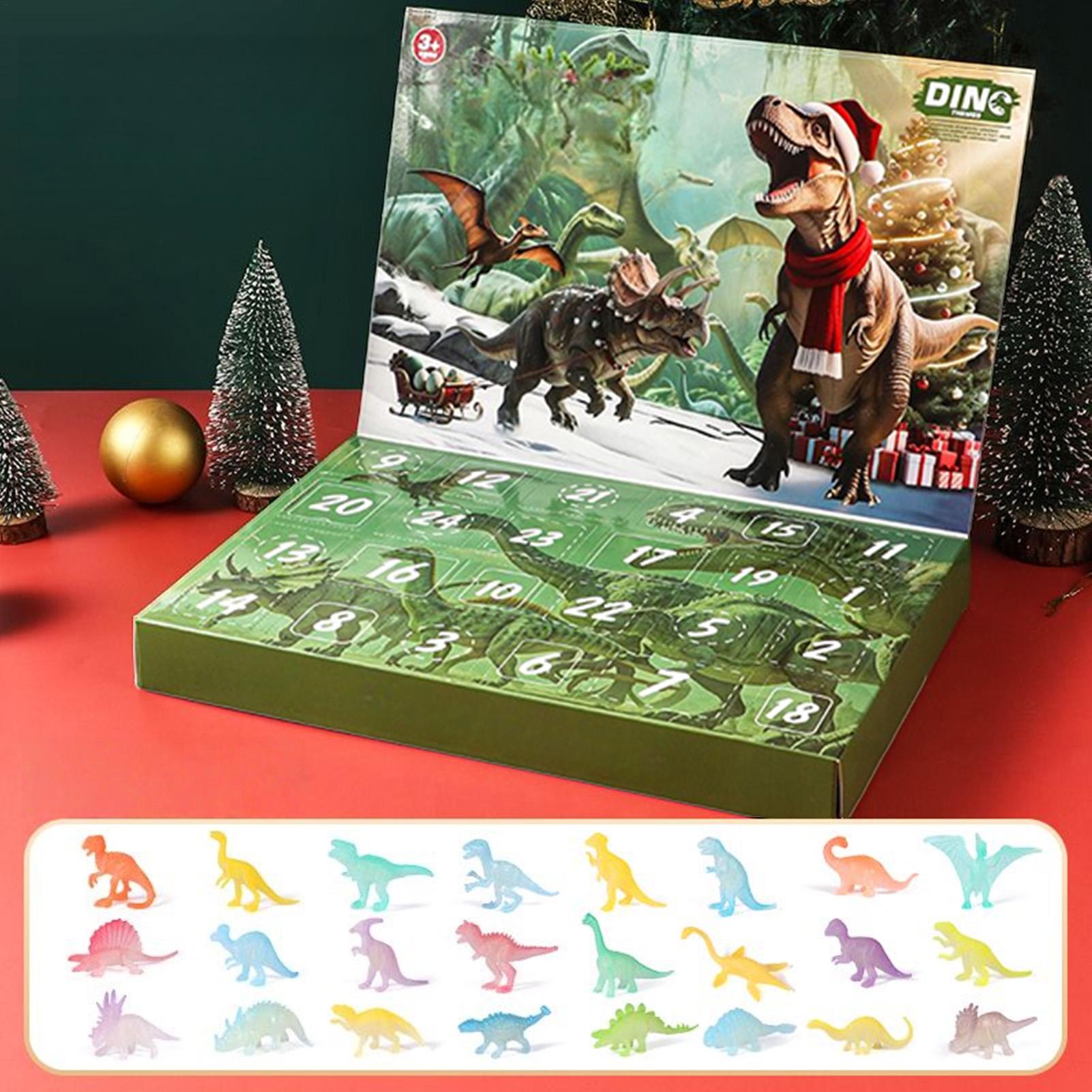 Адвент-календарь с динозавром, – обзор и цена Kids Toys Xmas 2025