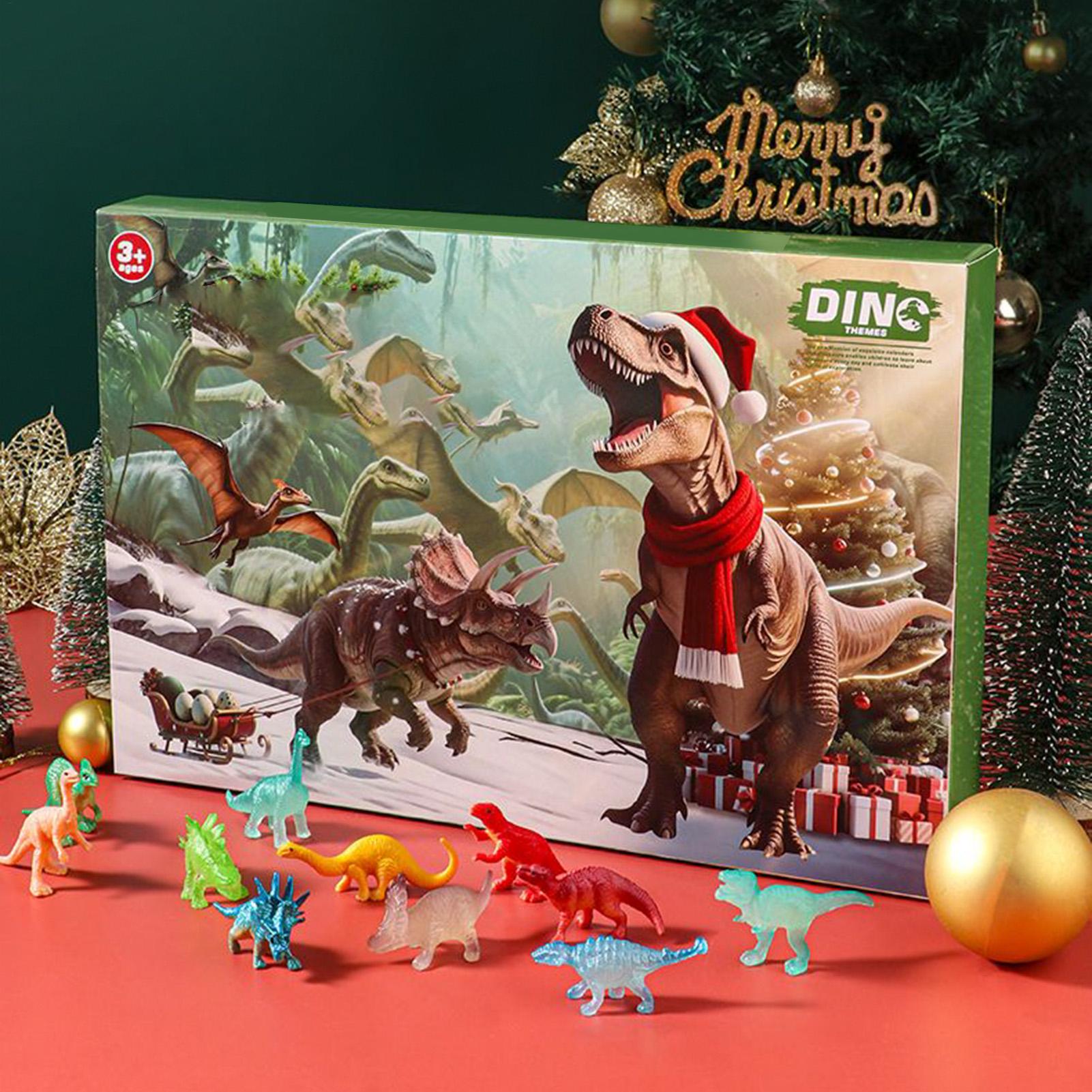 Адвент-календарь с динозавром, – обзор и цена Kids Toys Xmas 2025