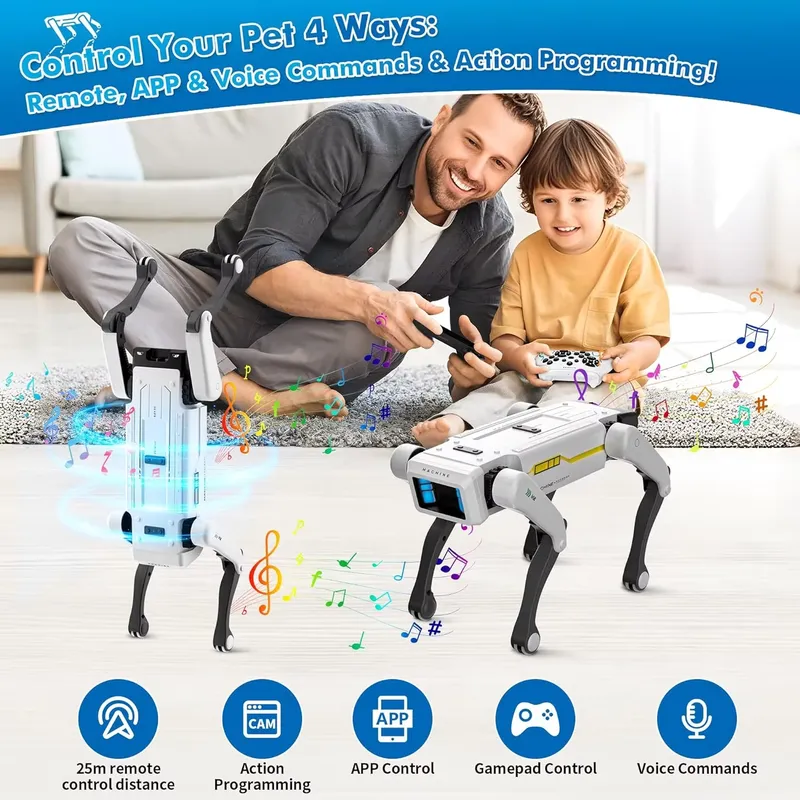 Умный робот-собака: интерактив – обзор и цена Kids Toys Dog