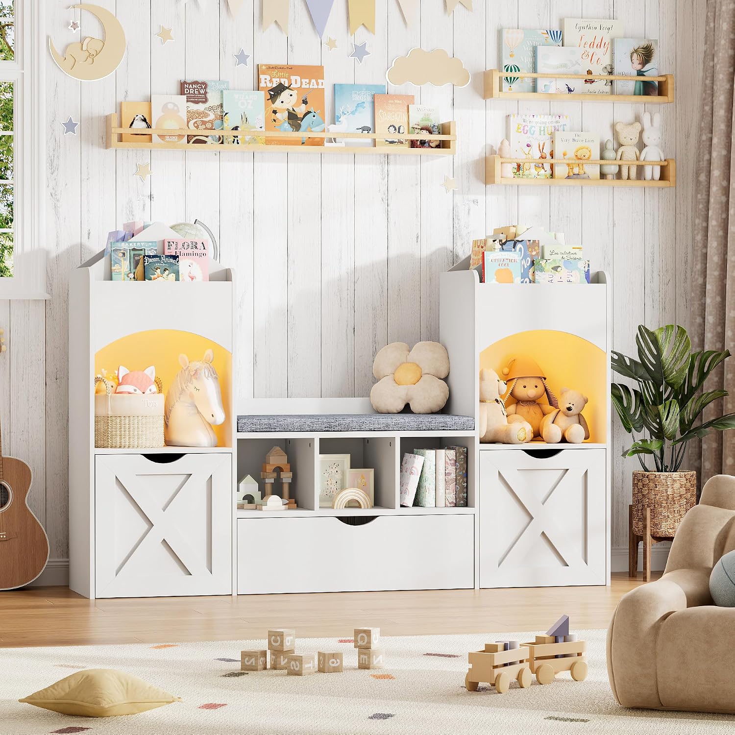 Детский книжный шкаф-башня в ф – обзор и цена Kids Toys Drawers
