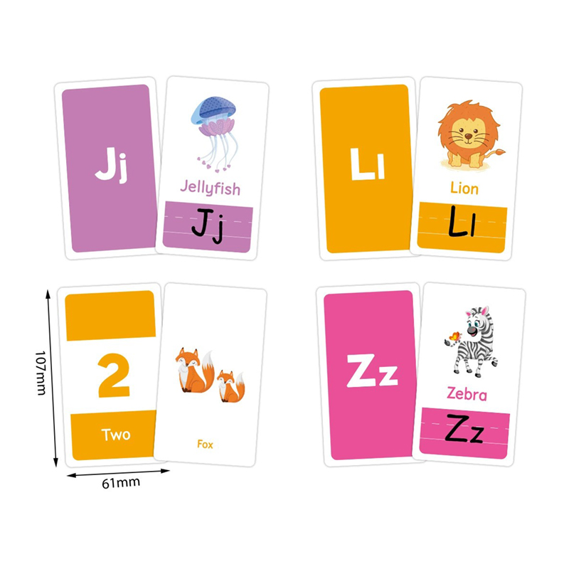 58 карточек для обучения англи – обзор и цена Educational Flash Card
