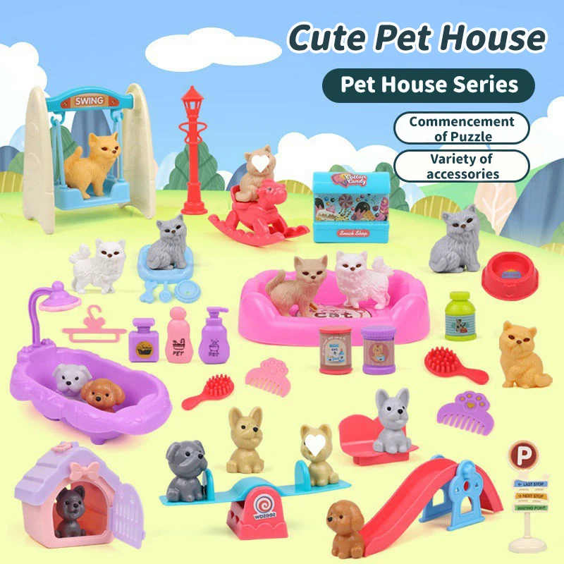 Набор кукол для собак, игрушки – обзор и цена Kids Toys Dog