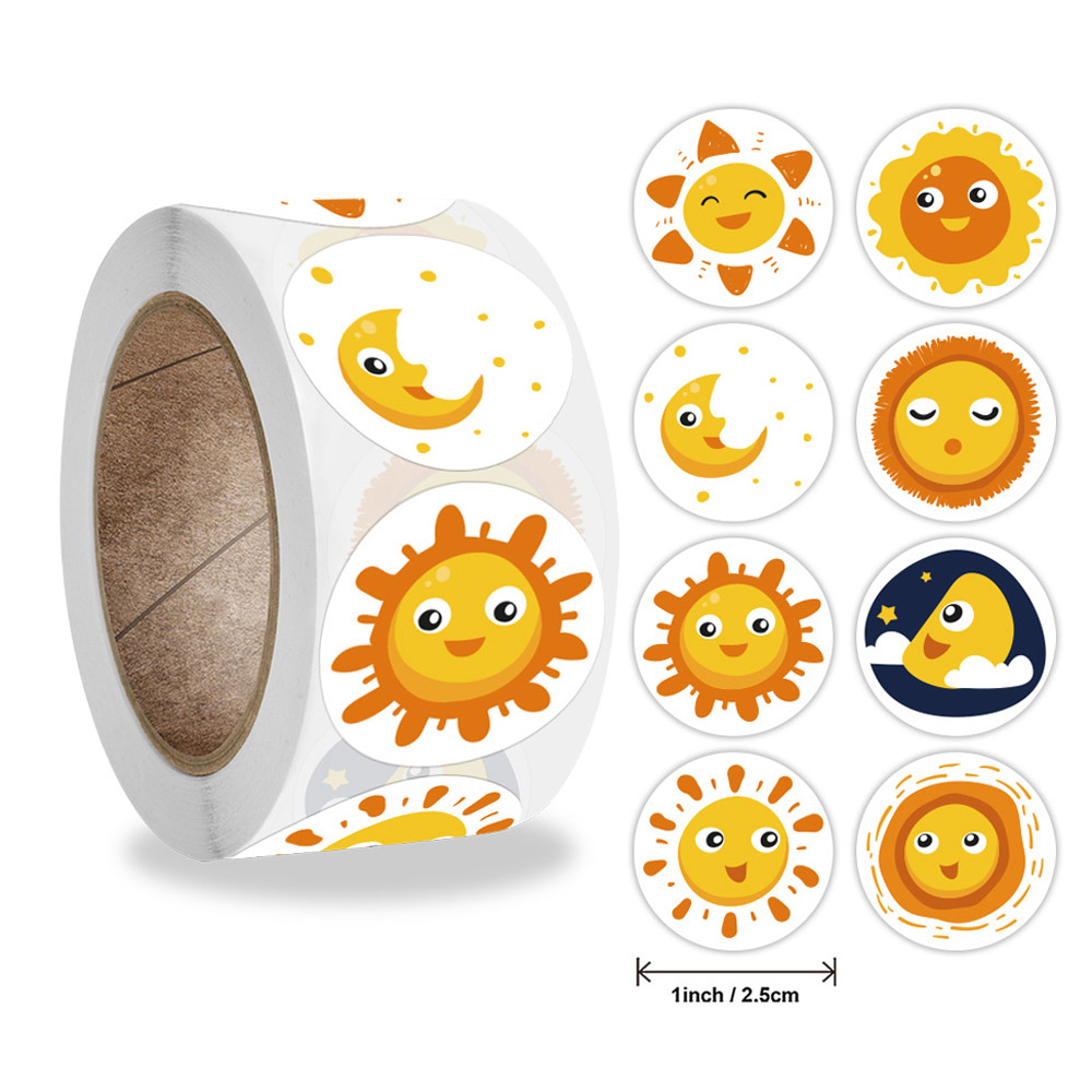 50-500 шт., наклейки в виде ул – обзор и цена Kids Toys Yellow