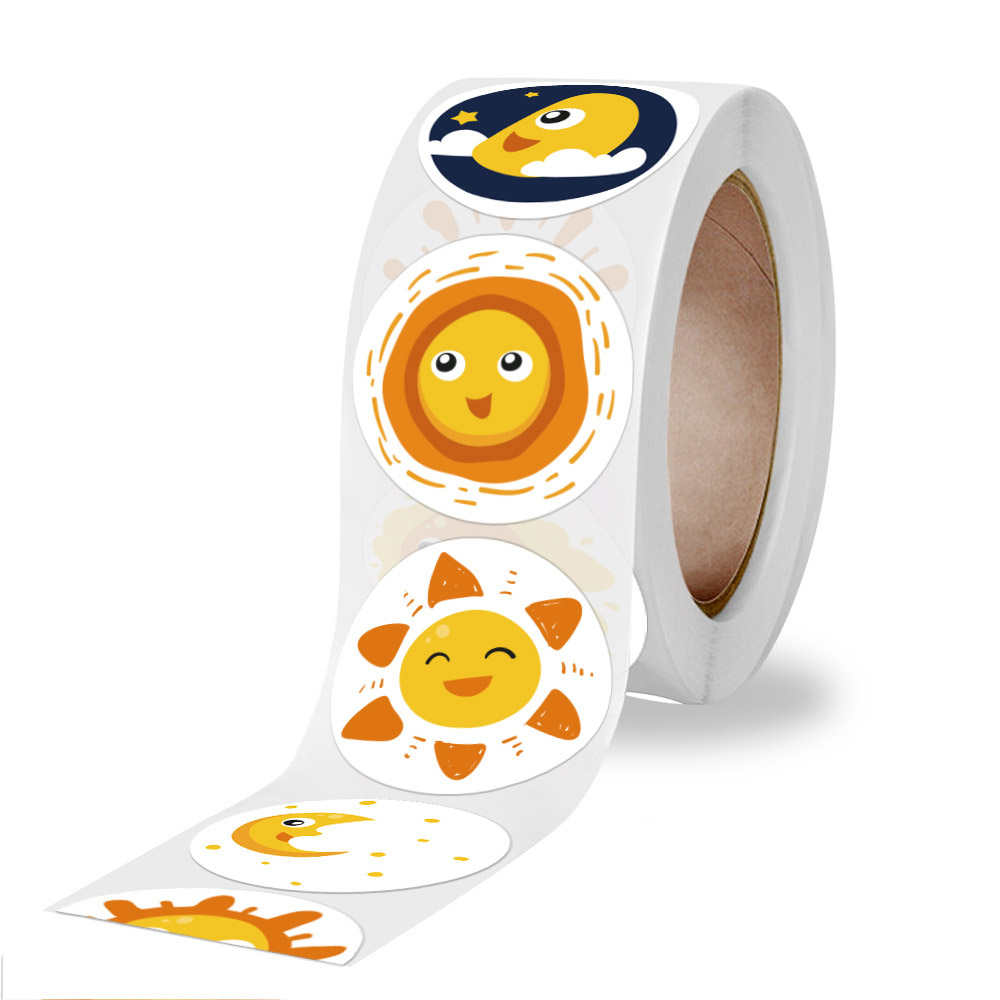50-500 шт., наклейки в виде ул – обзор и цена Kids Toys Yellow
