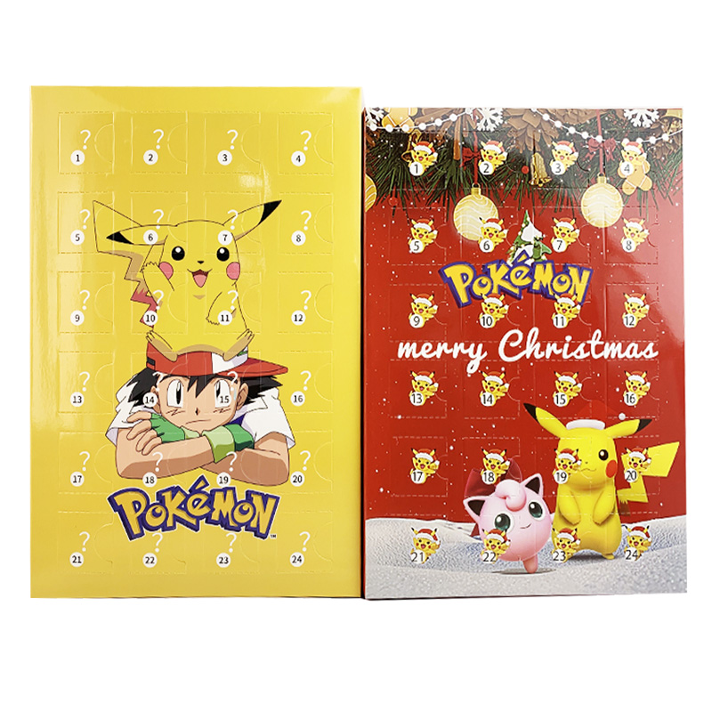 Покемон, календарь и коробка,  – обзор и цена Kids Toys Xmas 2025