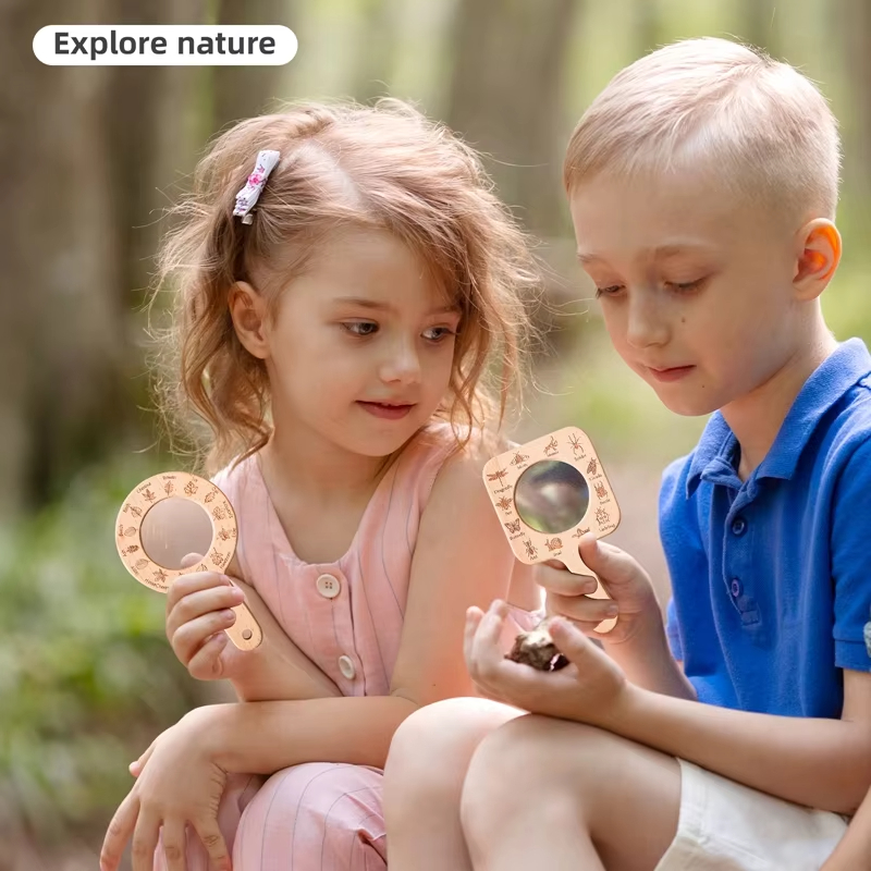 Деревянная лупа для детей: наб – обзор и цена Kids Toys Learning