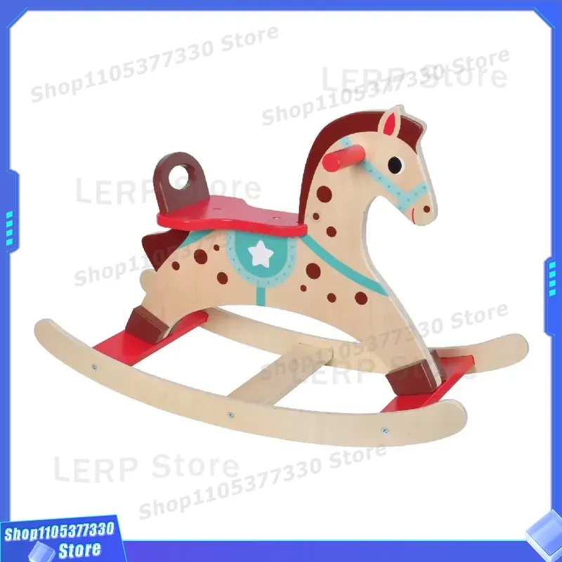 Красочная деревянная лошадка-к – обзор и цена Kids Toys Horse